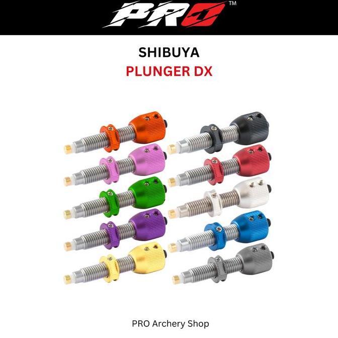 PLUNGER BUTTON SHIBUYA DX / PLUNGER PANAHAN / ALAT PANAHAN / PLUNGER SHIBUYA / PRO ARCHERY SHOP
