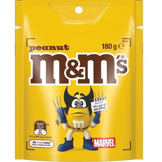 M&M's Coklat Australia Import Halal 5 Varian Minis Crispy Milk Peanut Brownies Cookies Dough 180g Be