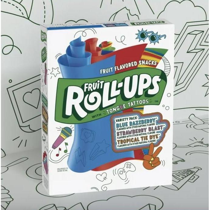 FRUIT ROLL-UPS VARIETY PACK | FRUIT FLAVORED SNACKS 5 OZ | FRUIT ROLL UP USA