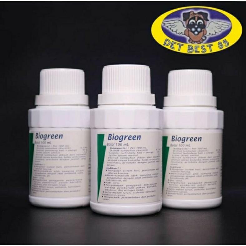 Bestseller Biogreen 100Ml Supplement Sorbitol Lysine Cat/Dog/Ayam/Merpati/Sapi