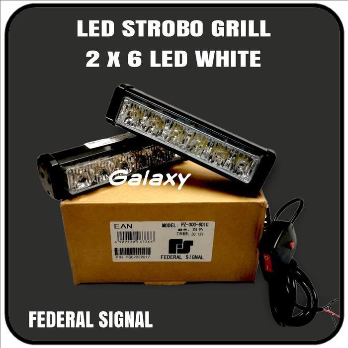 LED STROBO GRILL - LAMPU BLITZ - MOBIL PATWAL ORIGINAL DAN TERPERCAYA