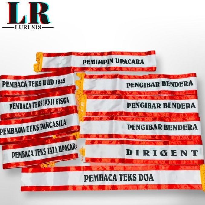 Allthebest- SLEMPANG UPACARA PANCASILA SD SMP SMA MI SELEMPANG UPACARA BENDERA ISI 10