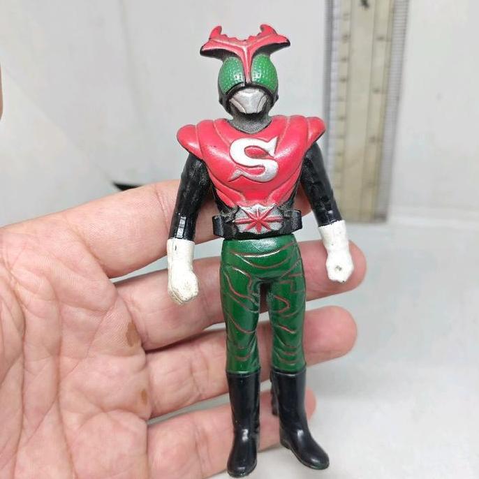 FIGURE 5' SOFUBI RHS RIDER HERO SERIES KAMEN RIDER STRONGER BANDAI VINTAGE JADUL PS99