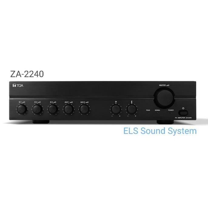 Amplifier TOA ZA-2240 Amplifier Toa 240 watt