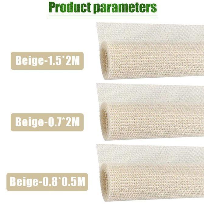 Alas Sprei Anti Slip Mat Latex 50x80cm, 70x200cm, 150x200cm untuk Karpet Lantai dan Tatakan Meja