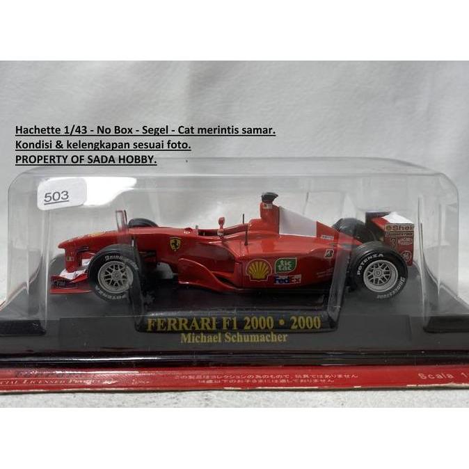 HACHETTE ALTAYA 1/43 FERRARI F1 2000 NO 3 MICHAEL SCHUMACHER NO BOX MIX99