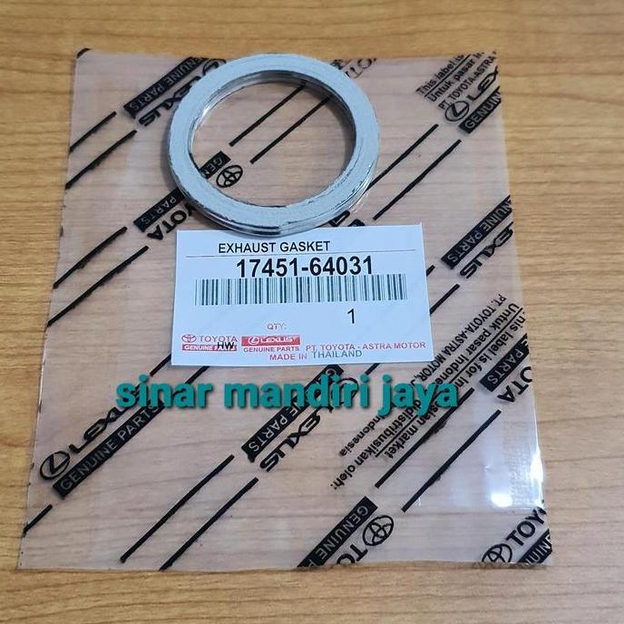 DV211 - PAKING KNALPOT RING TENGAH KNALPOT TOYOTA KIJANG SUPER 5K