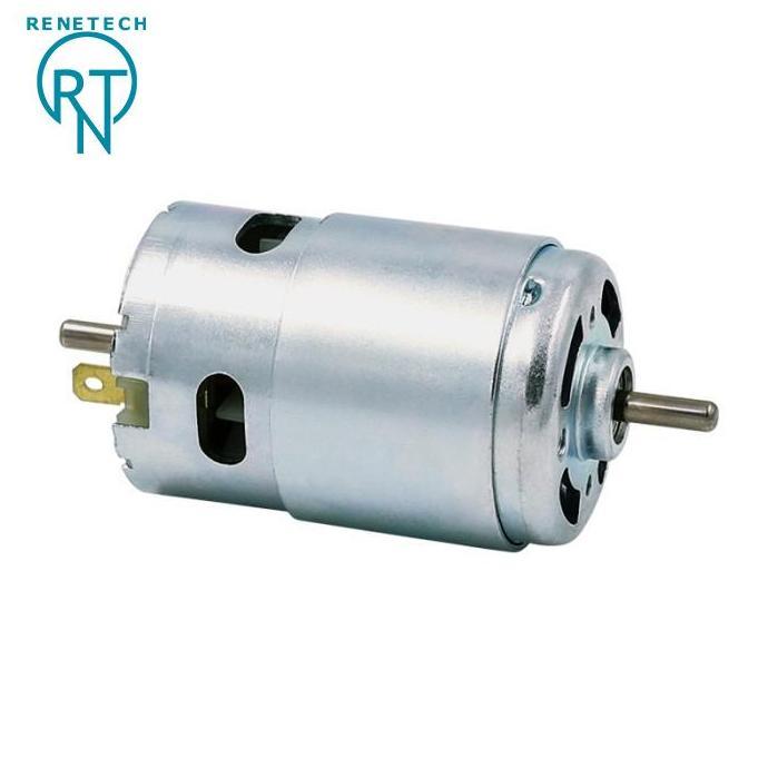 NEW Dinamo Motor DC 895 DOUBLE SHAFT 12V - 24V