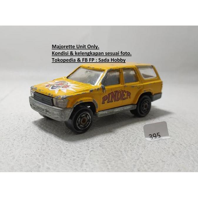 DIECAST MAJORETTE TOYOTA RUNNER PINDER KUNING UNIT ONLY MIX99