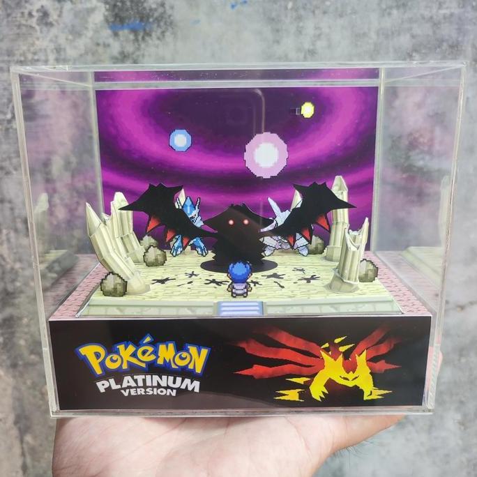 DIORAMA CUBE POKEMON PLATINUM GIRATINA PS99