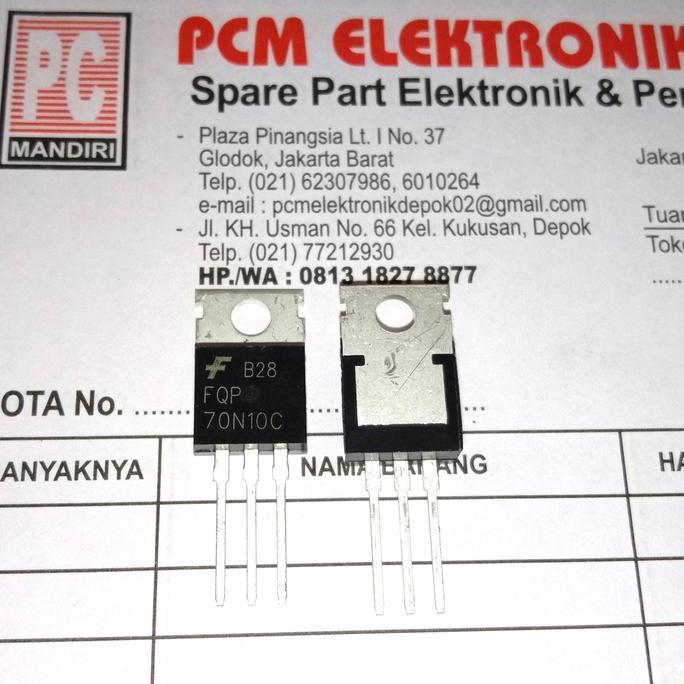 70N10C FQP70N10C FQP70 N10C FQP70N10 C PCMED