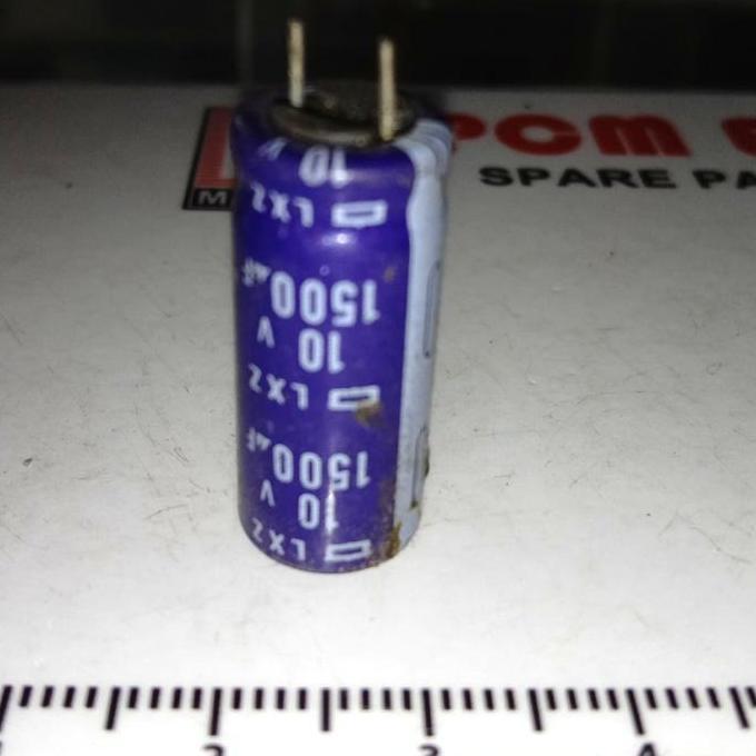 1500UF 10V 1.500UF 1.500 1500 10 ELCO CAPACITOR ELKO KAPASITOR POLAR PCMED