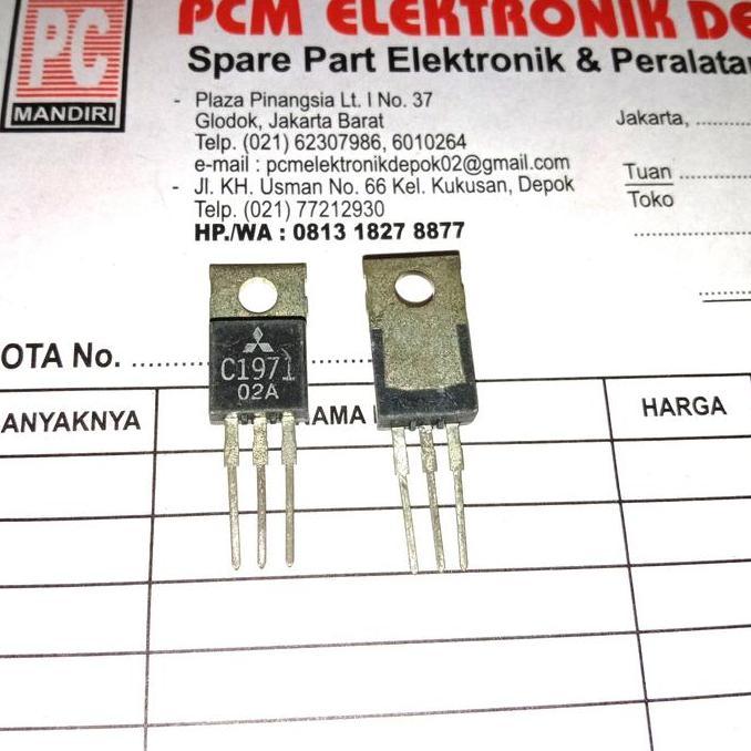 C1971 C 1971 2SC1971 2SC 2 SC TR TRANSISTOR TO220 TO-220 PCMED