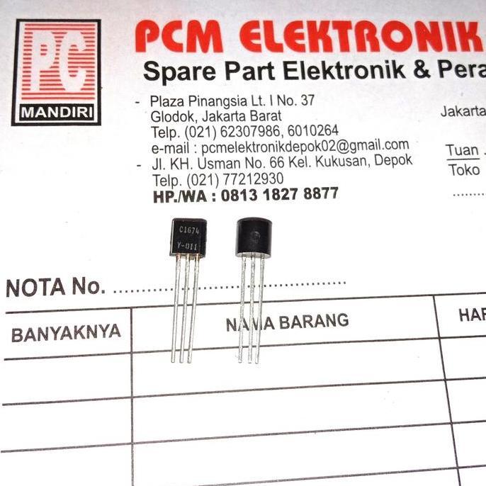 C1674 2SC1674 2SC 1674 2 SC TR TRANSISTOR TO92 TO-92 PCMED
