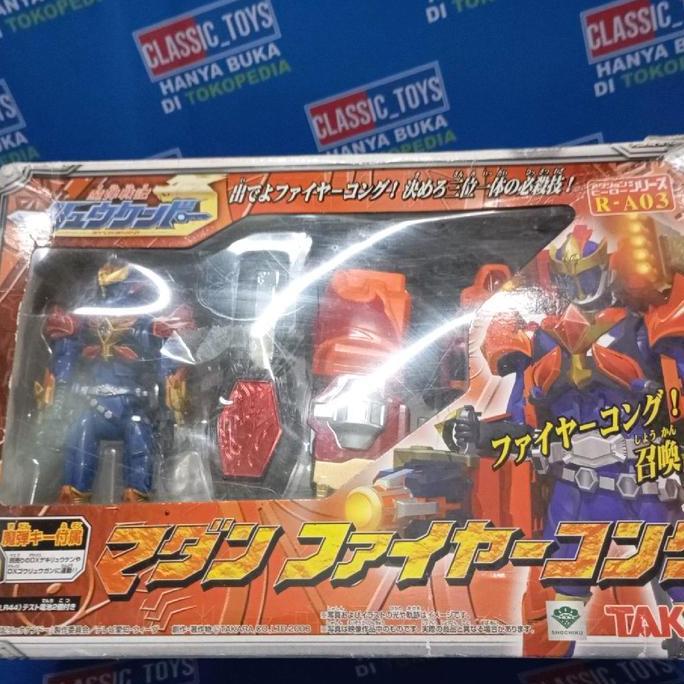 ACTION FIGURE RYUKENDO MADAN KONG FIRE 2ND TAKARA MIXX27