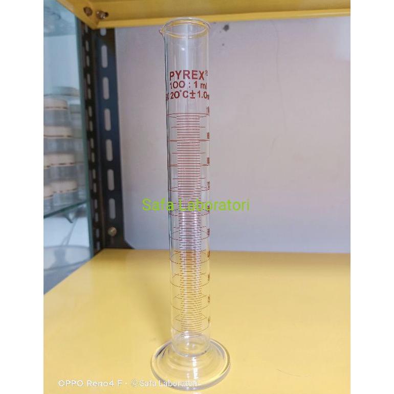 Gelas Ukur 100Ml / Measuring Cylinder 100Ml Pyrex