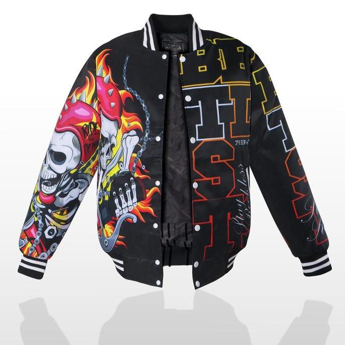 PREMIUM / JAKET VARSITY GHOST RIDER
