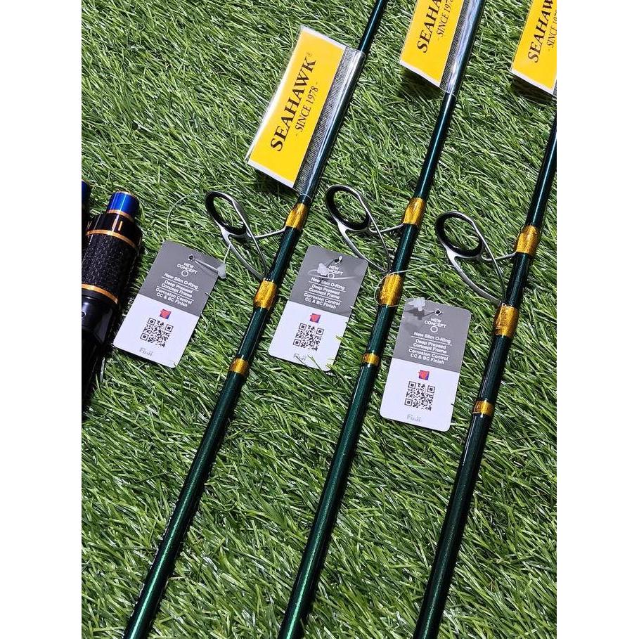 Joran Jigging Spinning SEAHAWK SLOW MASTER 632 Pe1-3 Pe2-4 190CM Fuji Guides