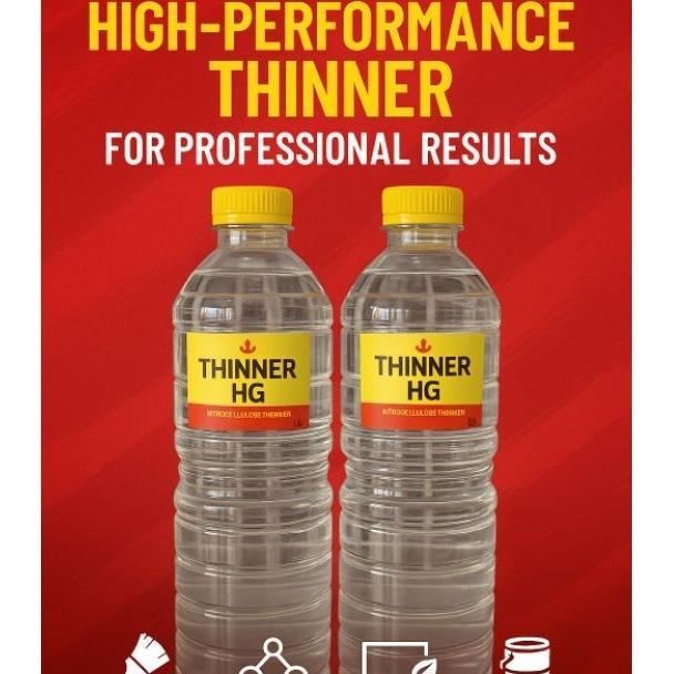 Trisula Thinner Hg High Gloss 1 Liter / Thinner Hg / Thinner Akrilik