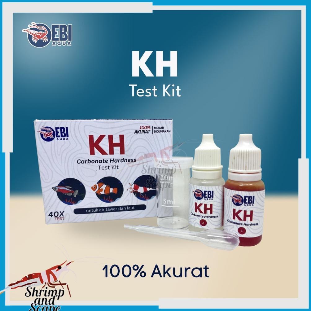 Ebi Kh Water Test Kit Alat Tes Air Carbonate Hardness Aquascape Reef