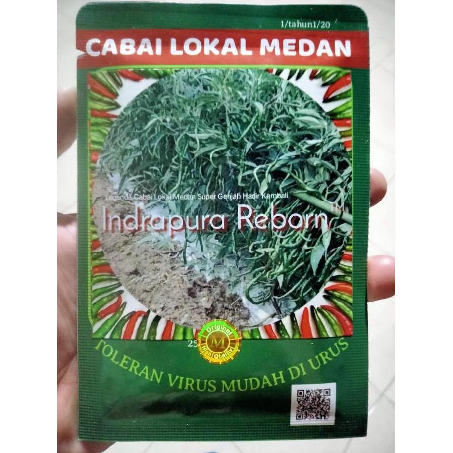 Benih Cabe Merah Keriting INDRAPURA REBORN 10 Gram - CMK INDRAPURA REBORN - Bibit Cabai lokal medan 