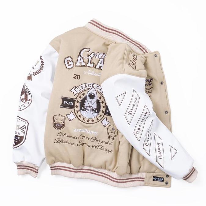 PREMIUM / BLACKSEVEN | VARSITY JACKET | COSMIC GALAXY (Limited Edition)