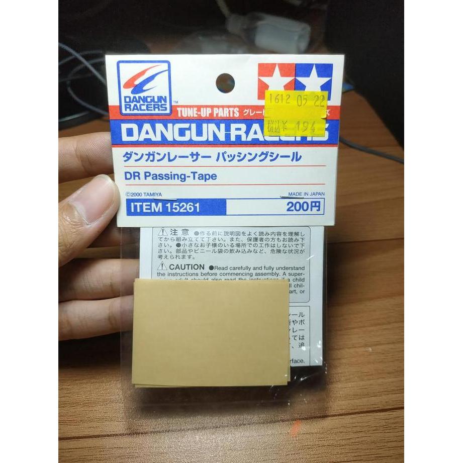 VINTAGE DANGUN RACERS TAMIYA 15261 DR PASSING TAPE JAPAN MIX99