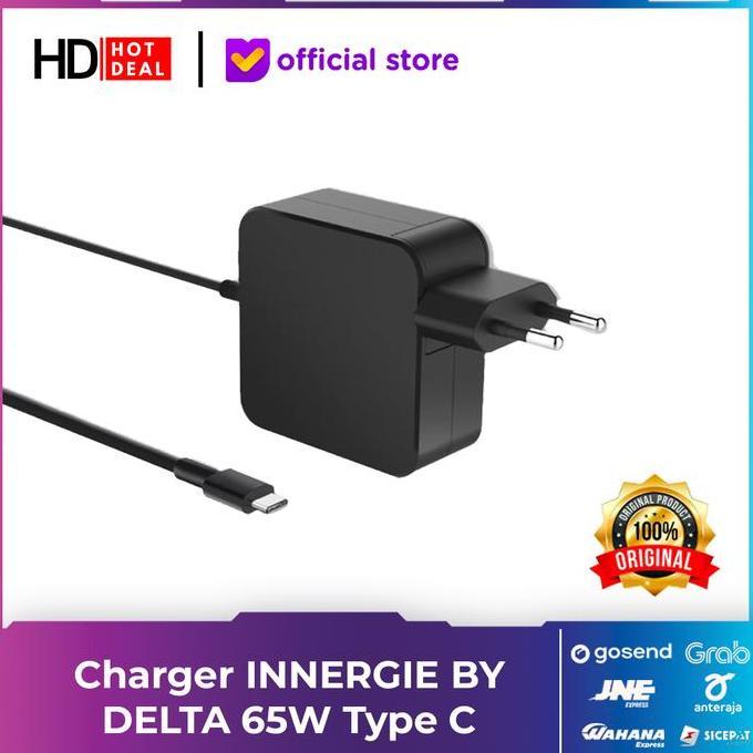 Bestseller- Charger INNERGIE BY DELTA 65W Type C Adaptor Laptop ALL BRAND PD 3.0