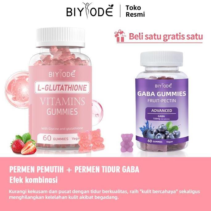 Wkwkw- Biyode Fda/Halal Glutathione Glutathione+Collagen Drinks/Vitamin/Minyak Lkan/Daun Kelor | Pem
