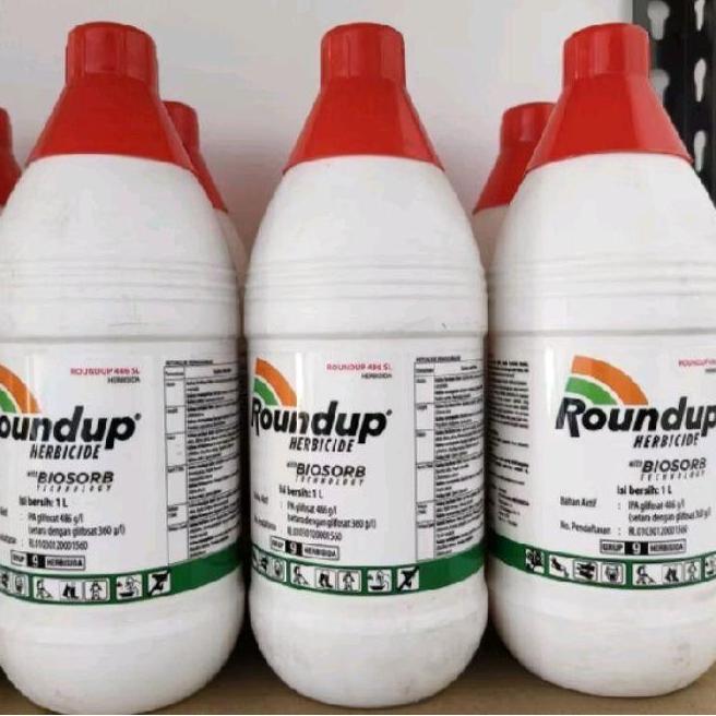 ROUNDUP 1 LITER MURAH / ROUNDUP 486SL / ROUNDUP 486SL 1 LITER / ROUNDUP PEMBASMI RUMPUT LIAR DAN HAM
