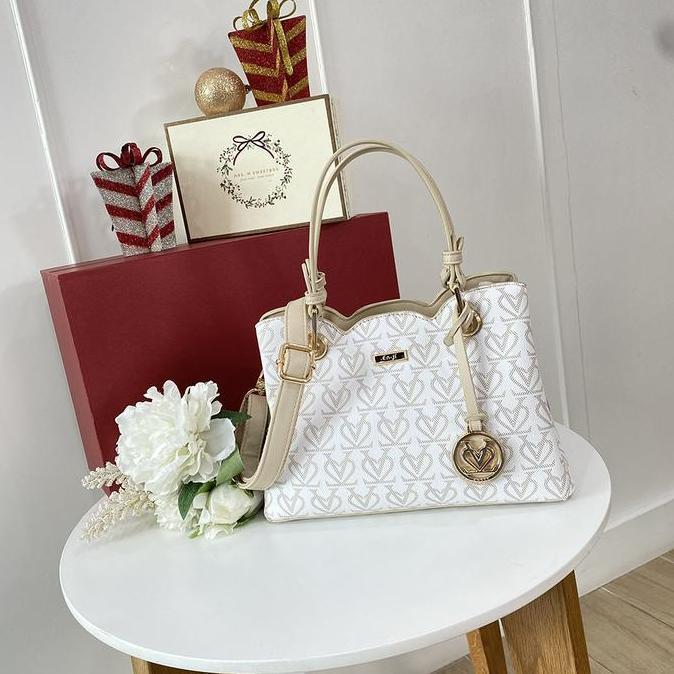 Up- En-Ji Jihe Handbag - Cream