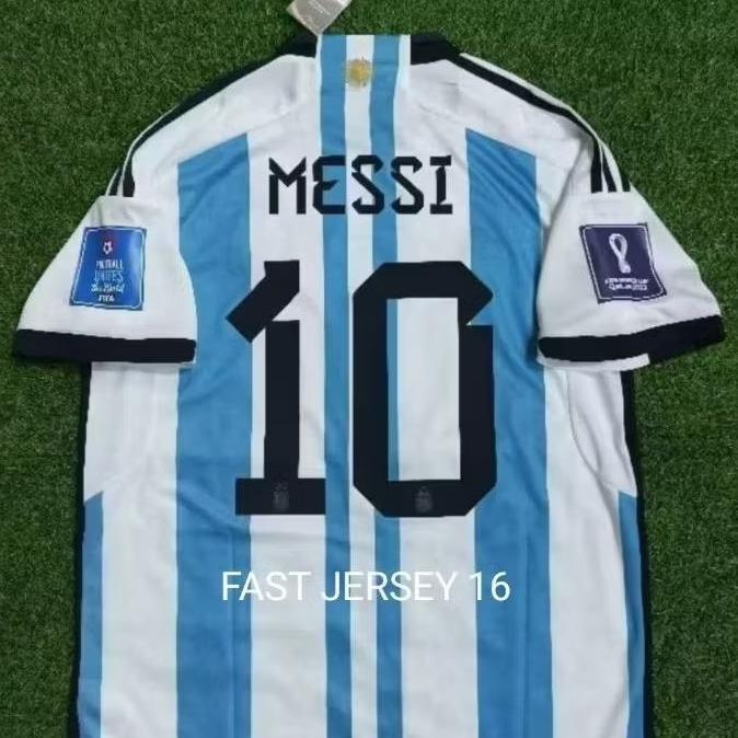 Jersey ARGEN Home Away + NAMESET FULL PATCH PD 2022 Grade Ori