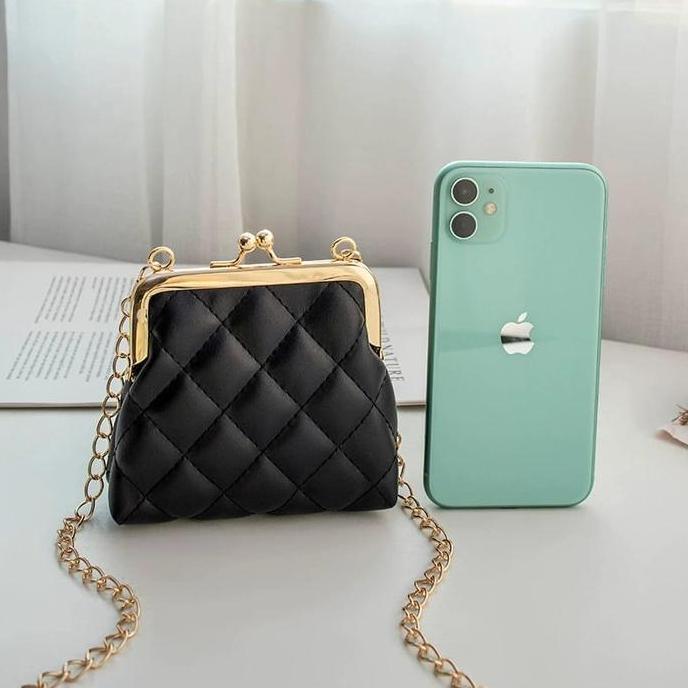 Up- Tsm72 Tas Selempang Nita Mini Tas Slingbag Mini Kecil Import Tas Jalan Pu Leather Kulit Cewek Ce