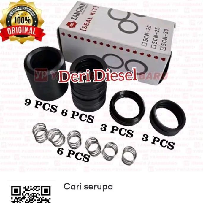 SEAL KIT SCN 30 SIL UNTUK MESIN SETIM ORIGINAL / SEAL KOMPLIT SANCHIN 30 ORIGINAL BEARING MOTORCYCLE