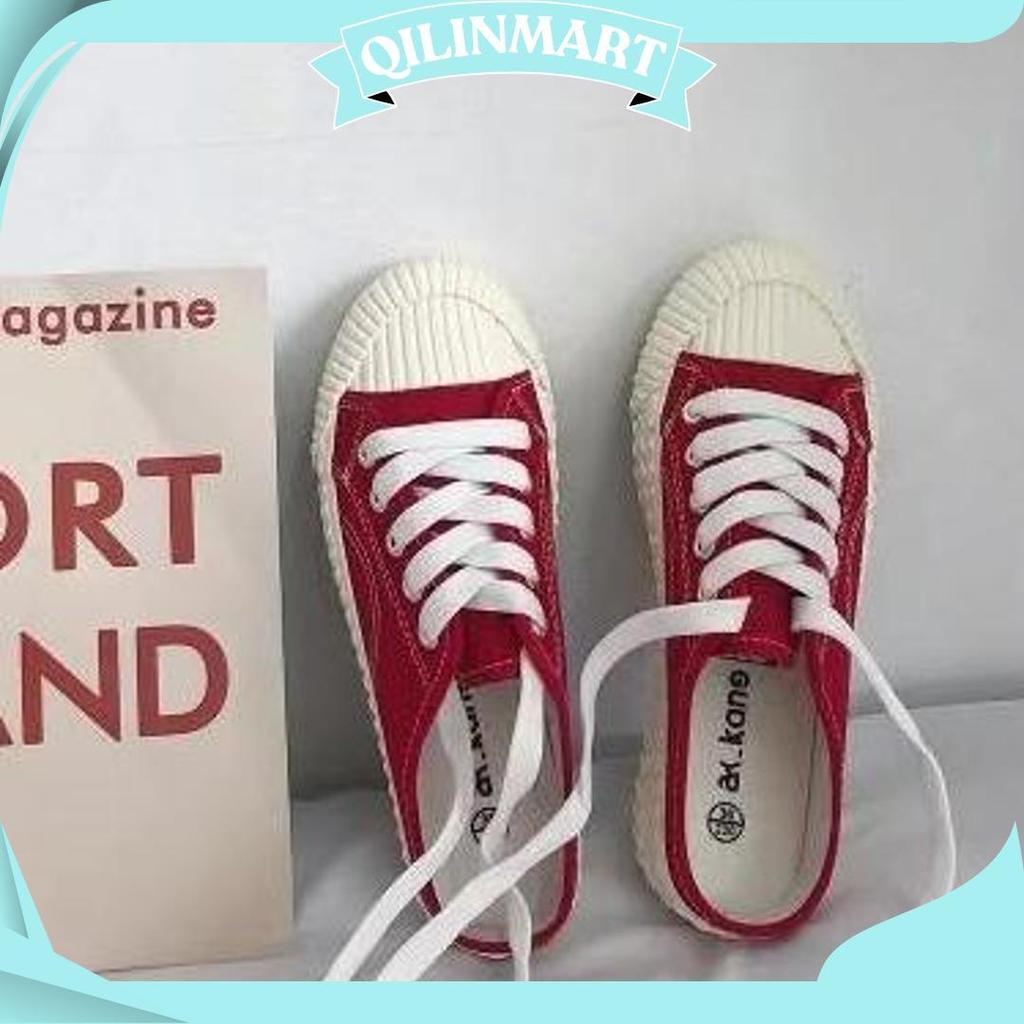 NS8037 Sepatu Kanvas Wanita Sepatu Sneakers Wanita Fashion Sepatu Casual Wanita STI Promo Puncak