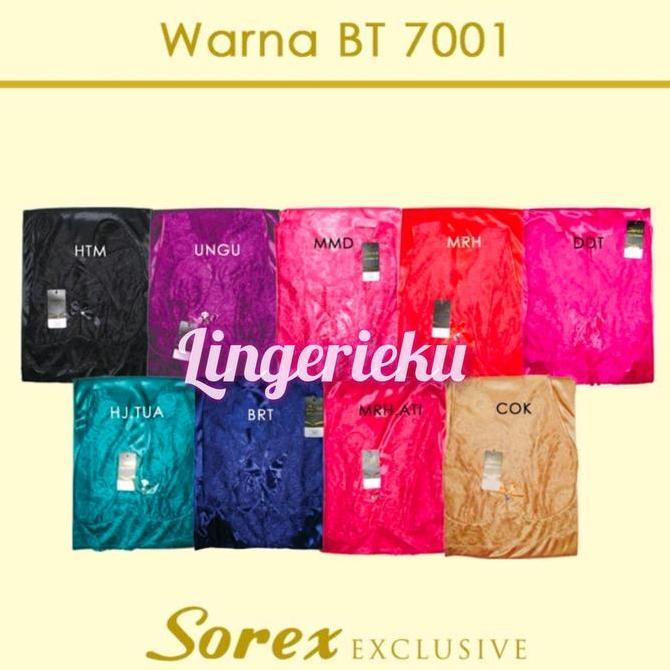 Ling- Baju Tidur Nita Satin Halus Lingerie Sorex Exclusive Bt 7001