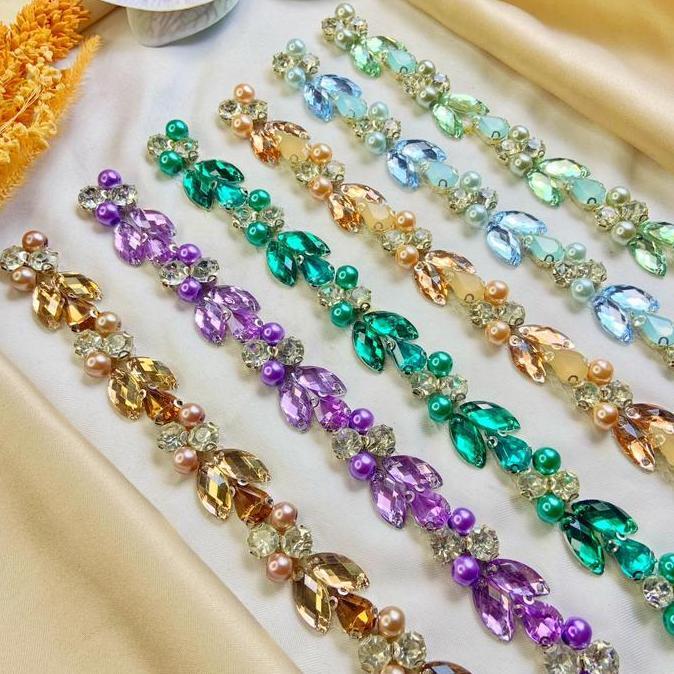 Costurar - Payet Rangkai F04 / Payet Leher / Payet Pinggang / Payet Dada / Payet Mutiara / Bisa Cust