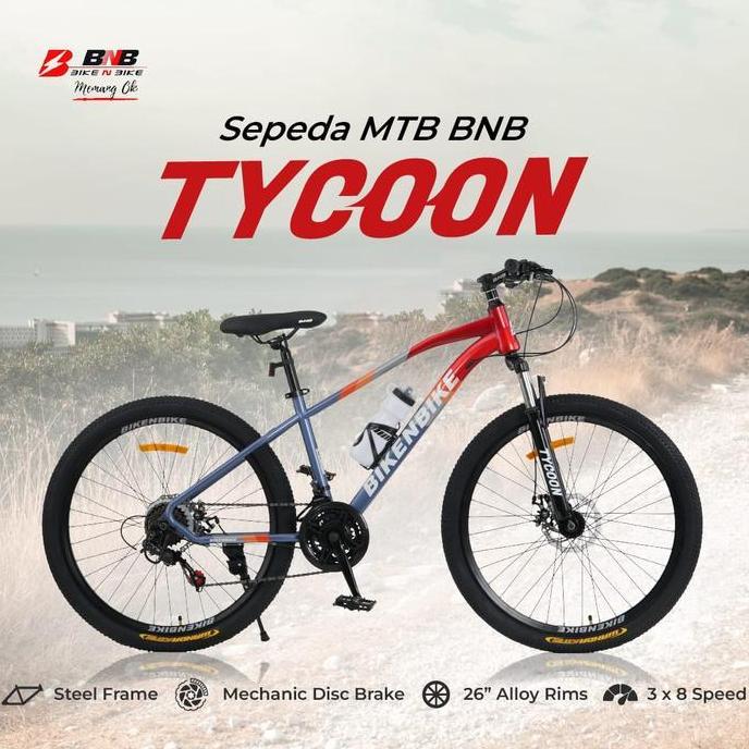 Sepeda Gunung MTB 26 BNB IGNITE 24 Speeed