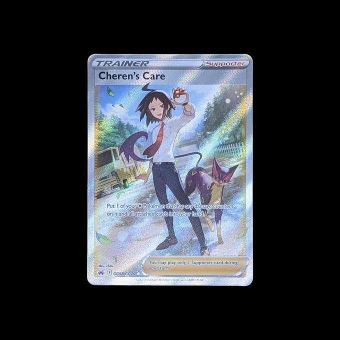 KARTU POKEMON TCG ENGLISH CHEREN'S CARE TRAINER SAR RG99