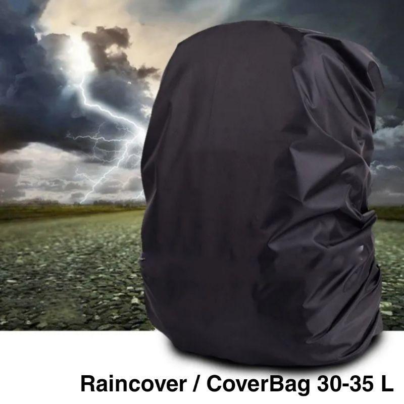 Rain Cover Bag 25-35L Jas Hujan Tas Raincover Tas Ransel Mantel Tas Ransel