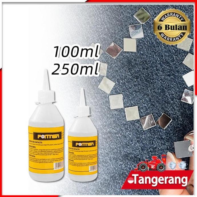 MRI Lem Bordir / Lem Patch / Lem Emblem / Lem Logo / Lem Kain 100ml/250ml