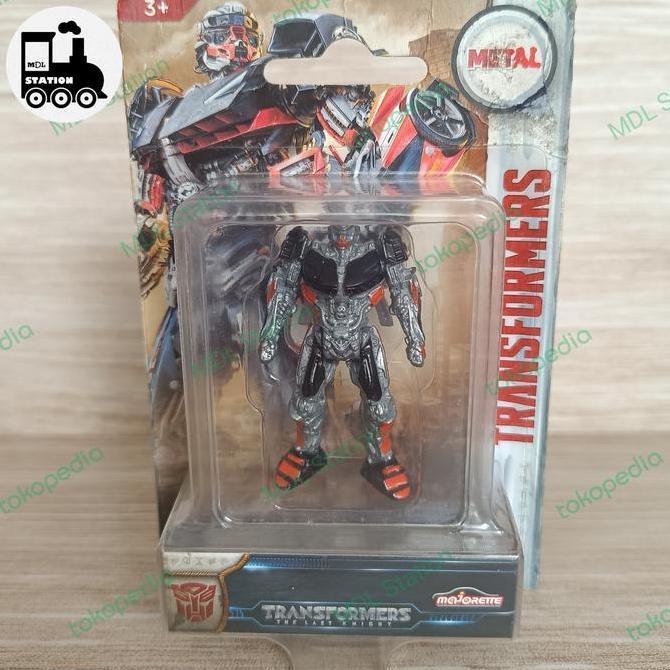 MAJORETTE TRANSFORMERS THE LAST KNIGHT - HOT ROD METAL FIGURE MDLS27