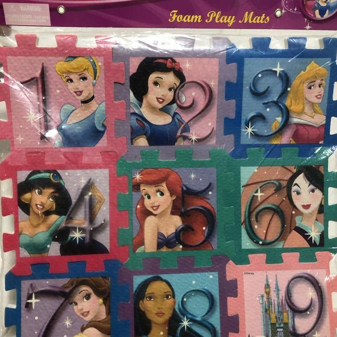 DISNEY MINI SOFT FOAM MAT - DISNEY PRINCESS (EVA MAT) MDLS27