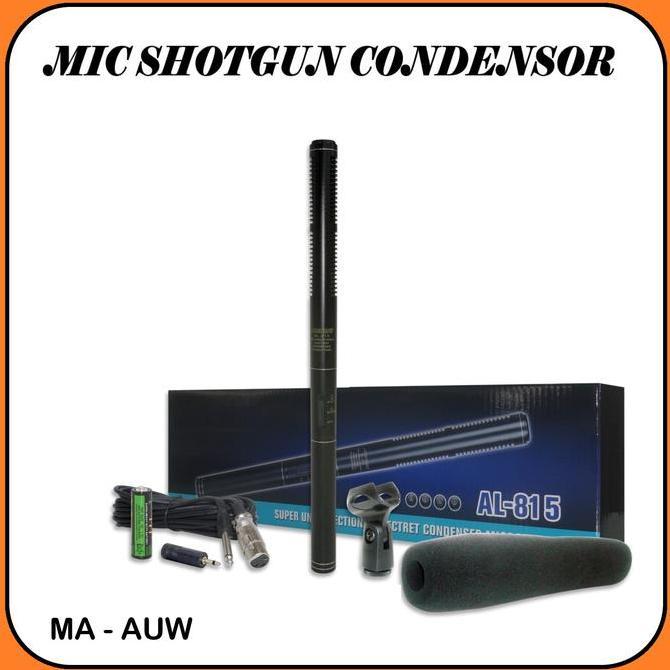 S-Net Mic Shotgun Condensor Stick Panjang - Mic Tele Todong Shotgun Murah Al Auw