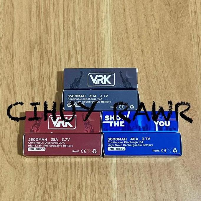 Battery Baterai Vrk Satuan Authentic