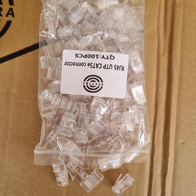 Cale- Konektor Rj45 Spectra Utp Cat5E Rj 45 100Pcs
