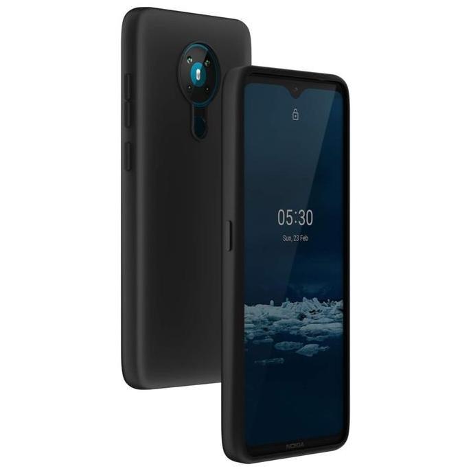 NokiaCASE NOKIA 5.3 SOFT CASE MATTE BLACK DOFF SLIM FIT CASE Aksesoris Handphone