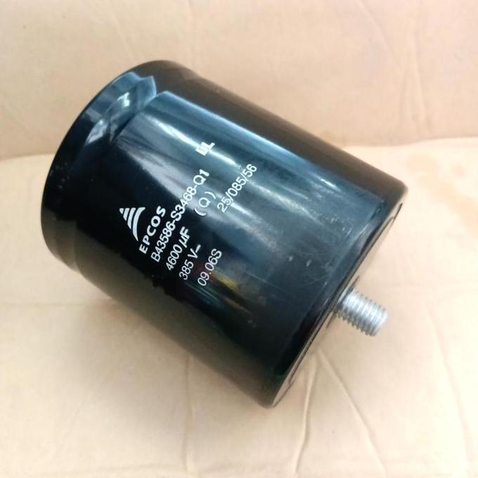 Elco Epcos 385V 4600Uf 4600 Uf 400V 450V Kapasitor Elko Epcos Original