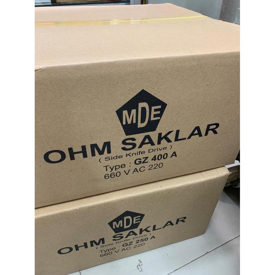 Promo COS OHM SAKLAR MDE 250 Ampere 250A Diskon