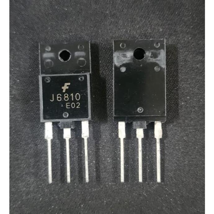 BEJ27 TRANSISTOR J6810 HIGH VOLTAGE NPN HORIZONTAL DEFLECTION OUTPUT - PERSAMAAN J6810A